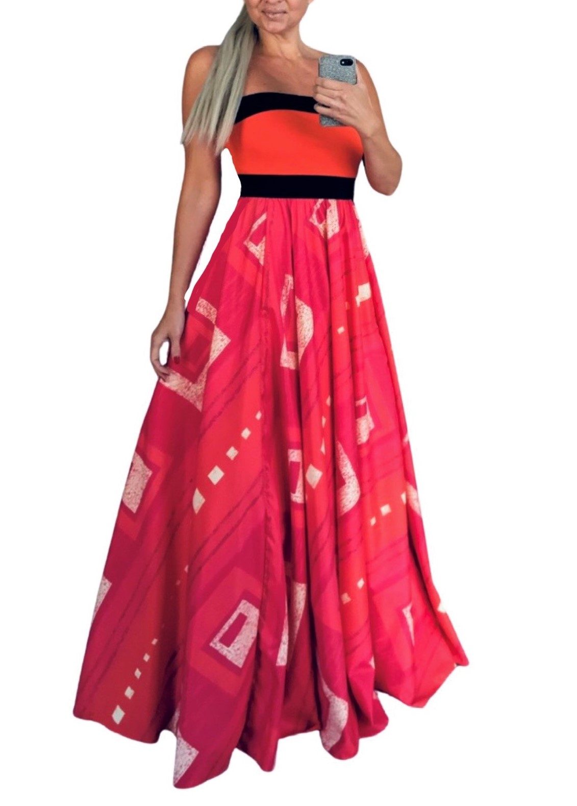 DLOUHÉ ŠATY - BOROS DR-L-RO 01